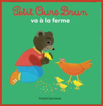PETIT OURS BRUN VA A LA FERME